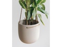 Esmée Blumentopf zum Hängen 18 cm, Beige