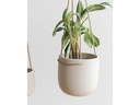 Esmée Blumentopf zum Hängen 18 cm, Beige