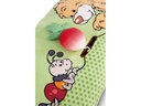 Nici Green Kissen Bär Mielo mit 2D Radieschen 43 x 25 cm