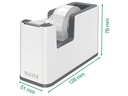 Leitz Tischabroller Duo Colour Rot