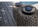 STT Laterne Solar Antic Grand Santana, 58 cm, Anthrazit