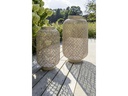 STT Laterne Solar Antic Grand Grafic, 58 cm, Hellbeige