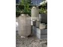 STT Laterne Solar Antic Grand Grafic, 58 cm, Hellbeige