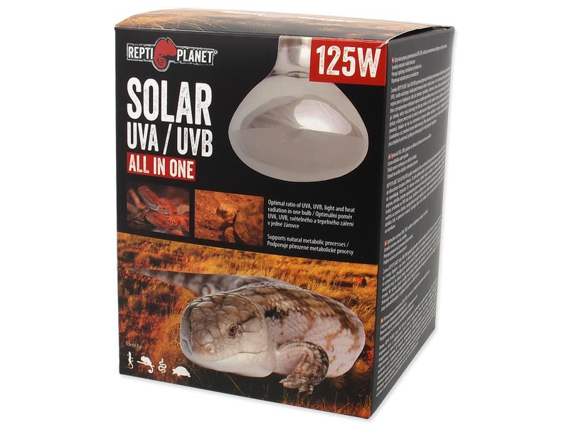 Repti Planet Terrarienlampe Solarlicht mit UVA &amp; UVB 125 W