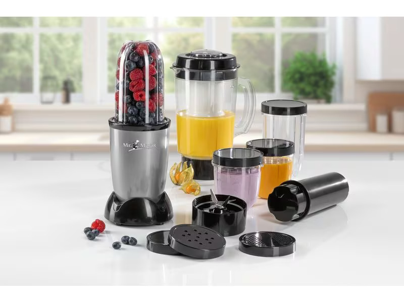 GOURMETmaxx Nährstoffextraktor Nutrition Schwarz/Silber