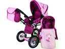 Knorrtoys Puppenwagen Ruby Princess Pink