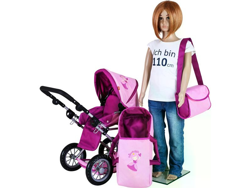 Knorrtoys Puppenwagen Ruby Princess Pink