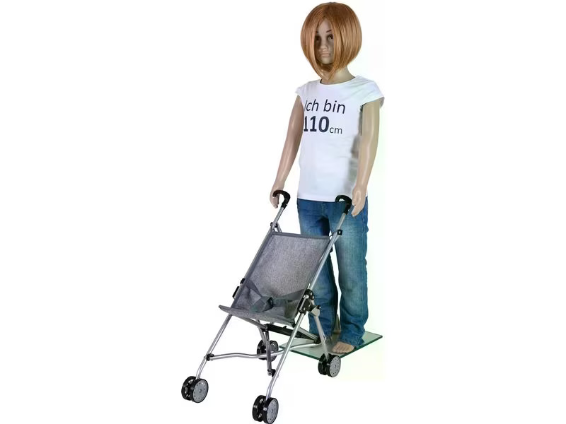 Knorrtoys Puppenbuggy Sim Grau