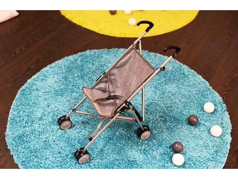 Knorrtoys Puppenbuggy Sim Grau