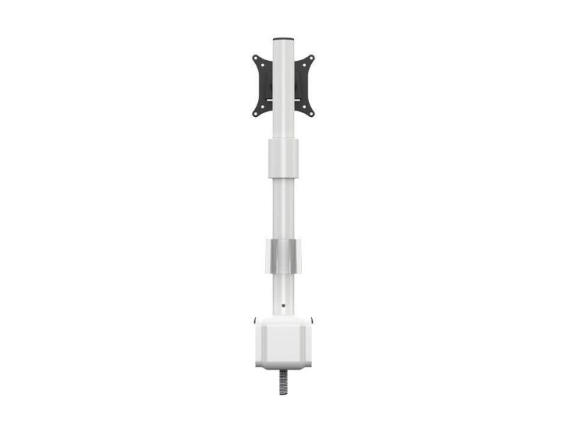 Multibrackets Tischhalterung Officeline Single II bis 8 kg – Weiss