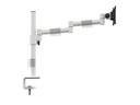 Multibrackets Tischhalterung Officeline Single II bis 8 kg – Weiss