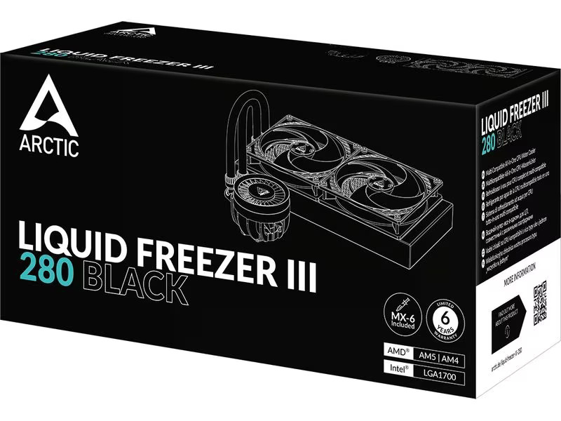 Arctic Cooling Wasserkühlung Liquid Freezer III 280