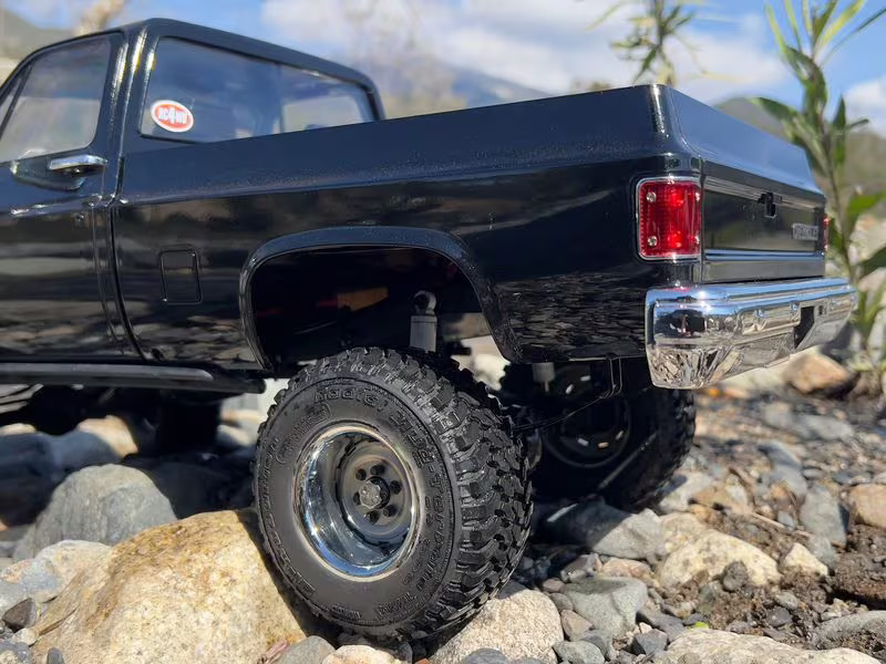 RC4WD Scale Crawler Trail Finder 2 LWB Chevy K10 Schwarz RTR, 1:10