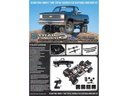 RC4WD Scale Crawler Trail Finder 2 LWB Chevy K10 Schwarz RTR, 1:10