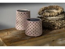 STT Windlicht Solar Antic Mini M Heart Lila