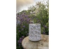 STT Windlicht Solar Antic Mini M Baccara White