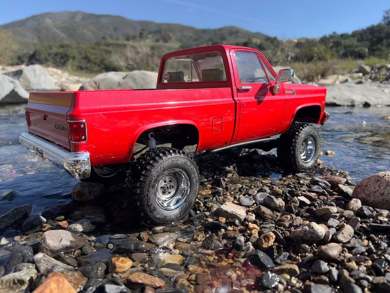 RC4WD Scale Crawler Trail Finder 2 LWB Chevy K10 Rot, RTR, 1:10