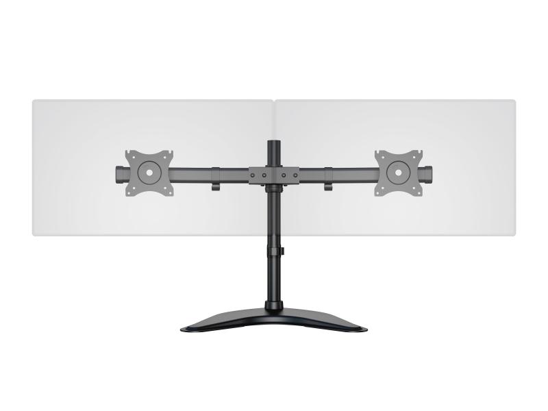 Multibrackets Tischständer Basic Dual bis 10 kg – Schwarz