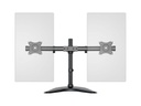 Multibrackets Tischständer Basic Dual bis 10 kg – Schwarz