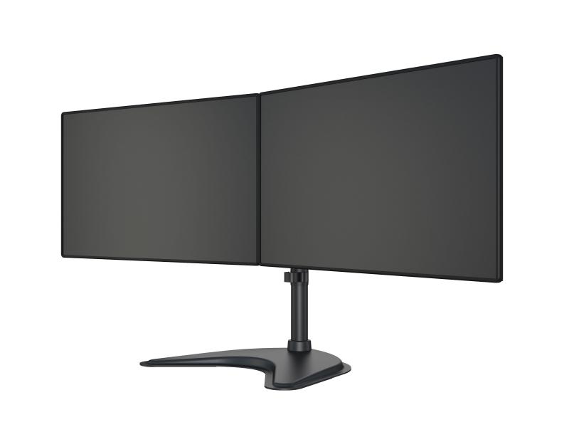 Multibrackets Tischständer Basic Dual bis 10 kg – Schwarz