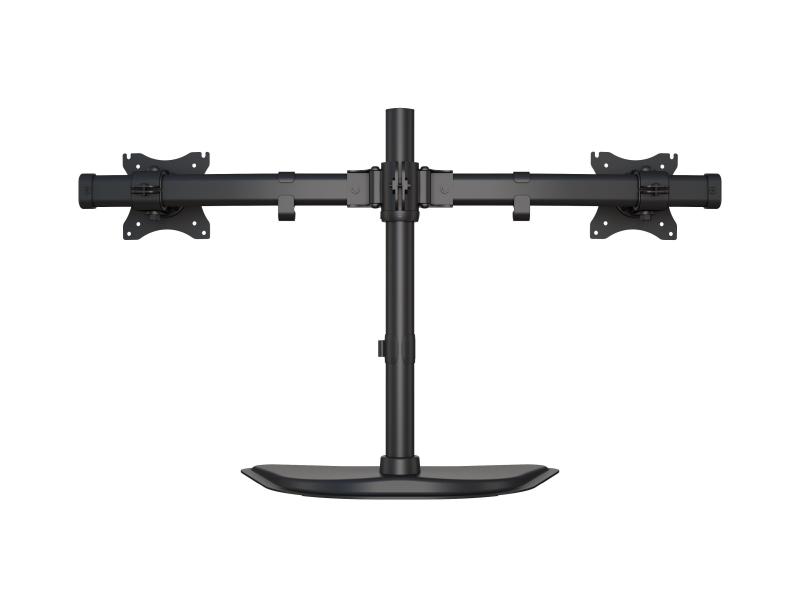 Multibrackets Tischständer Basic Dual bis 10 kg – Schwarz