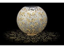STT Windlicht Solar Antic Ball Baccara Ø 30 cm, White