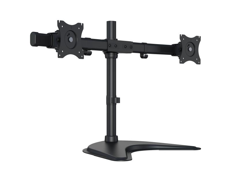 Multibrackets Tischständer Basic Dual bis 10 kg – Schwarz