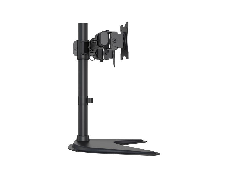 Multibrackets Tischständer Basic Dual bis 10 kg – Schwarz