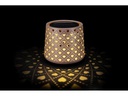 STT Windlicht Solar Antic Mini S Heart Lila