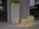 STT Windlicht Solar Antic Ball Mistral Ø 30 cm, Mint