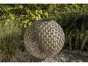 STT Windlicht Solar Antic Ball Grafic Ø 40 cm, Hellbeige