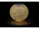 STT Windlicht Solar Antic Ball Grafic Ø 30 cm, Hellbeige