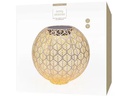 STT Windlicht Solar Antic Ball Grafic Ø 30 cm, Hellbeige