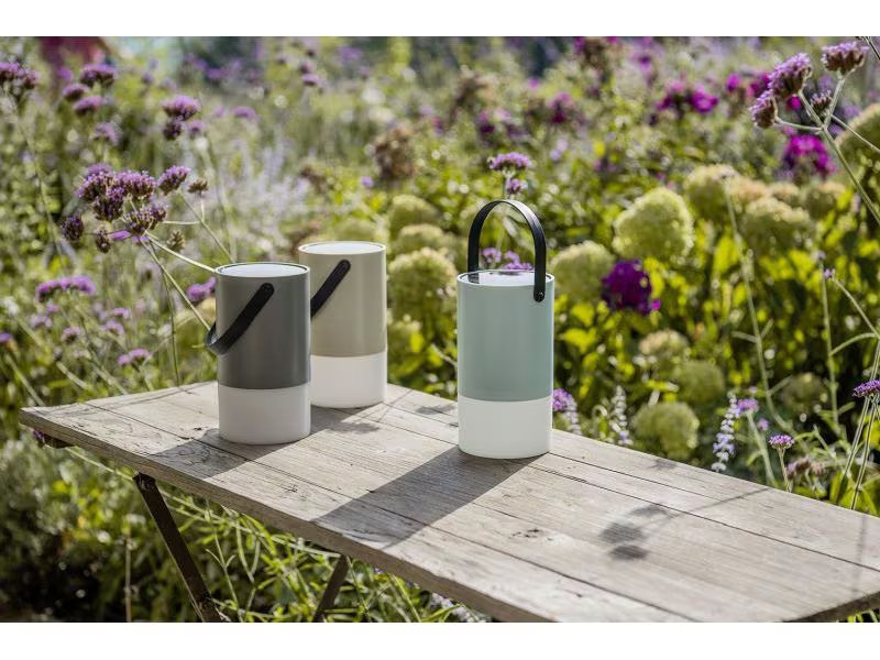 STT Laterne Solar Motion Lamp Blue