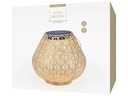 STT Laterne Solar Antic Grafic, 24 cm, Hellbeige