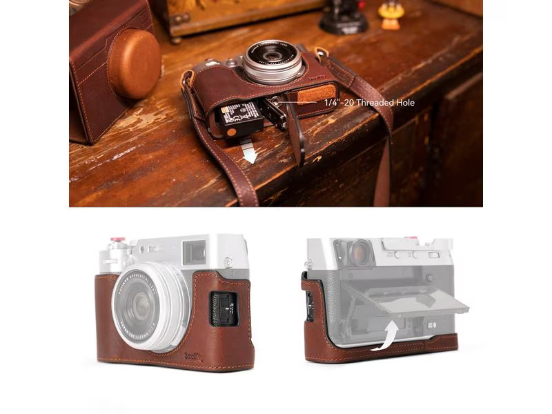 Smallrig Transporttasche aus Leder für FUJIFILM X100VI