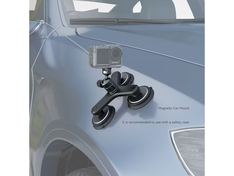 Smallrig Saugnapfhalterung Triple Magnetic