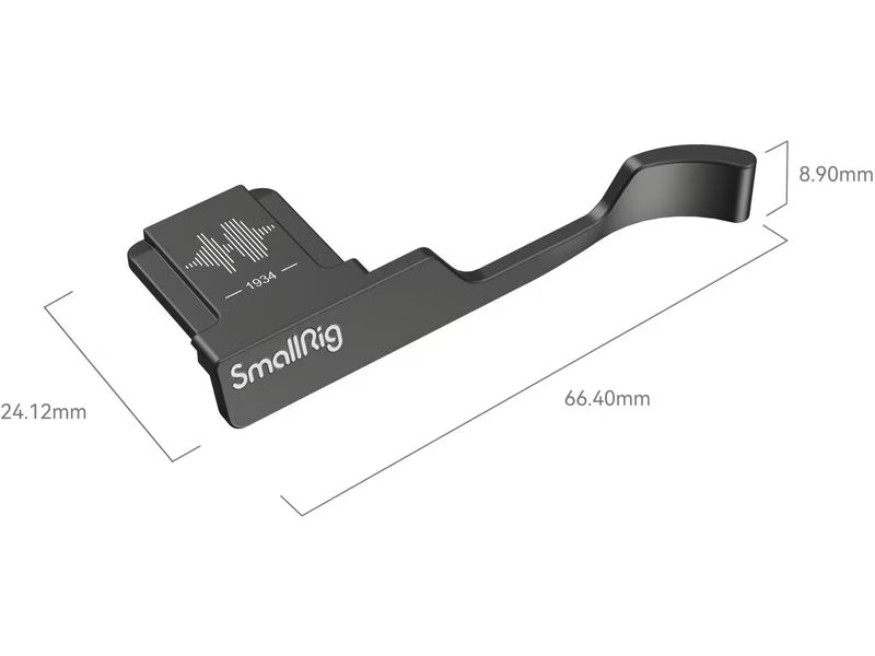 Smallrig Daumengriff für FUJIFILM X100VI / X100V - Schwarz