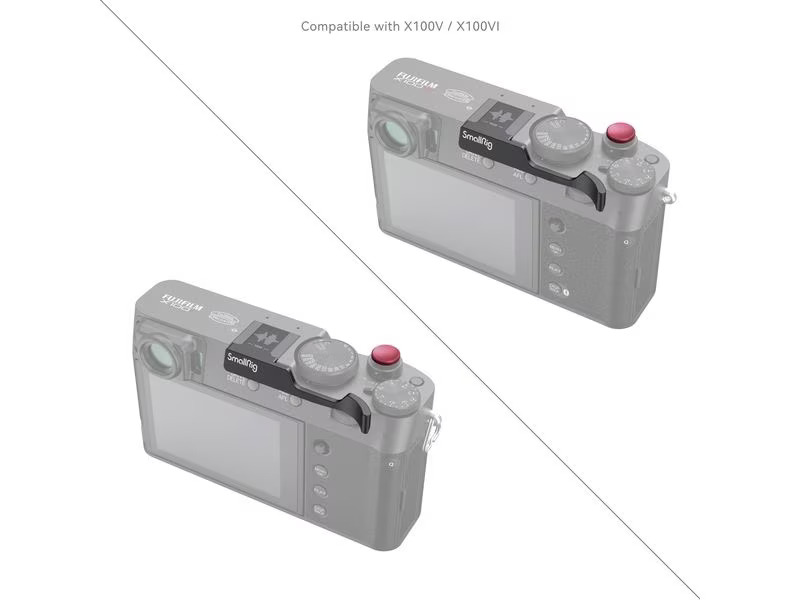 Smallrig Daumengriff für FUJIFILM X100VI / X100V - Schwarz