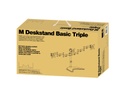Multibrackets Tischständer Basic Triple bis 8 kg – Schwarz