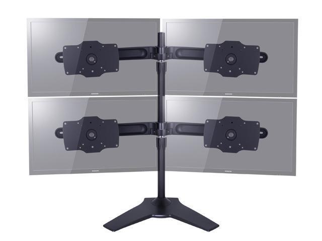 Multibrackets Tischständer Dual bis 30 kg – Schwarz