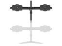 Multibrackets Tischständer EX Kit Dual bis 48 kg – Schwarz