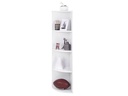 VASAGLE Regal 30 cm x 129.5 cm, Weiss