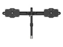 Multibrackets Tischständer EX Kit Dual bis 48 kg – Schwarz