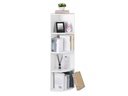 VASAGLE Regal 30 cm x 129.5 cm, Weiss