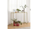 VASAGLE Konsolentisch 80 cm x 100 cm, Gold