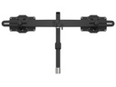 Multibrackets Tischständer EX Kit Dual bis 48 kg – Schwarz