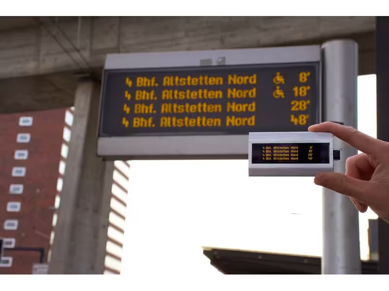 Tramli Abfahrtsanzeige Display Tramli
