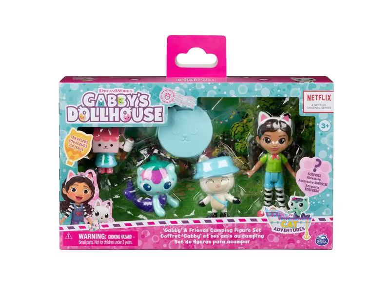 Spinmaster Spielfigurenset Gabby's Dollhouse Camping