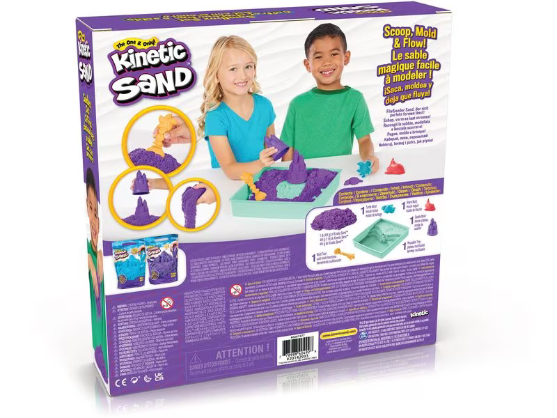 Spinmaster Sand Kinetic Box Lila